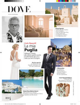 Pubblicazione sulla rivista Vogue sposa